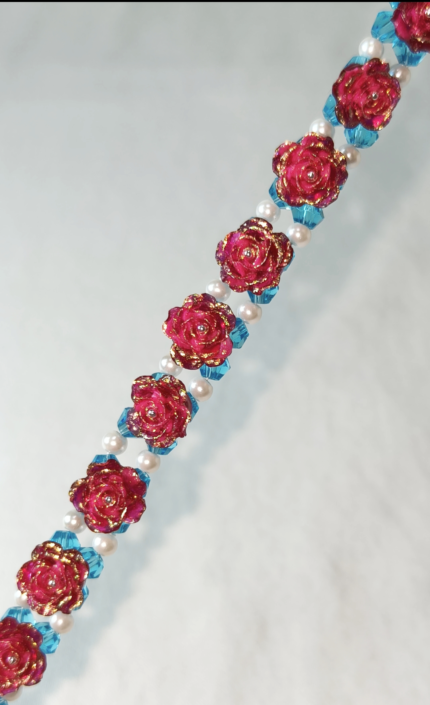 U098|Rosy Azure Whisper