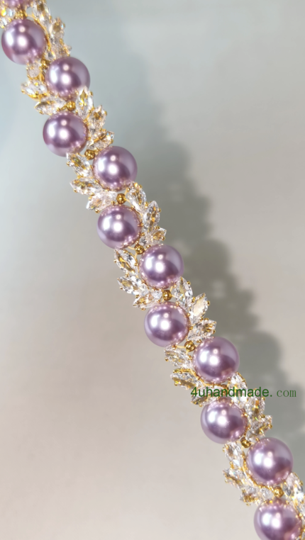 U096 Ceres' Gift Bracelet(gold),5A Zircon Beads,DIY Bracelet Kits,DIY Jewelry Making Video Tutorial Included,Finished Jewelry