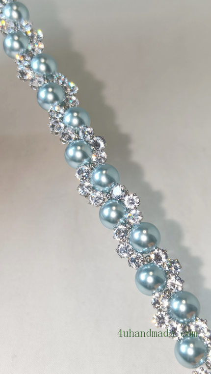 U114 Lumina Muse Bracelet,5A Zircon Beads,DIY Bracelet Kits,DIY Jewelry Making Video Tutorial Included,Finished Jewelry